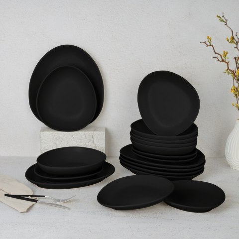 Zestaw obiadowy 18 el. BerlingerHaus Matte Black BH-10021