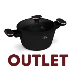 Garnek z pokrywką 20cm BerlingerHaus BH- 8357 | Black Rose Collection | OUTLET