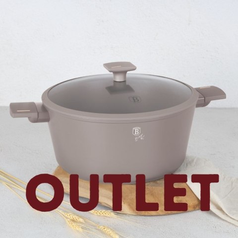 Garnek z pokrywką 30cm BerlingerHaus Taupe BH-8103 | OUTLET