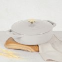 Garnek żeliwny 2,57L z pokrywką 26cm BerlingerHaus Sahara BH-6530