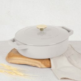 Garnek żeliwny 2,57L z pokrywką 26cm BerlingerHaus Sahara BH-6530
