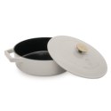Garnek żeliwny 2,57L z pokrywką 26cm BerlingerHaus Sahara BH-6530