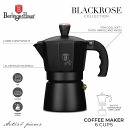 Kawiarka na 3 filiżanki BerlingerHaus Black Rose BH-8560