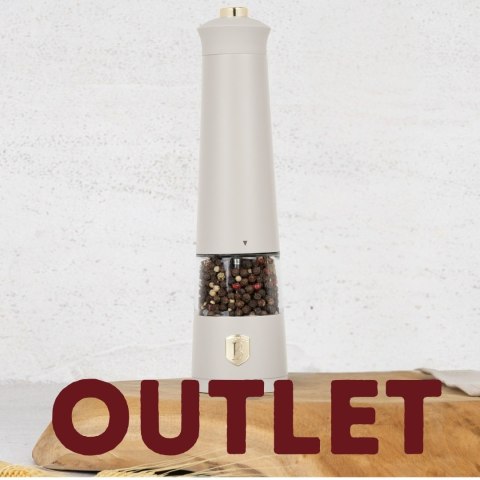 Młynek elektryczny do pieprzu i soli 1szt BerlingerHaus Sahara BH-9545 | OUTLET