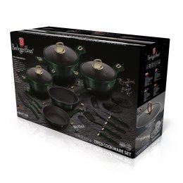 Zestaw garnków i patelni z akcesoriami kuchennymi 17el. BerlingerHaus BH-7043 | Outlet